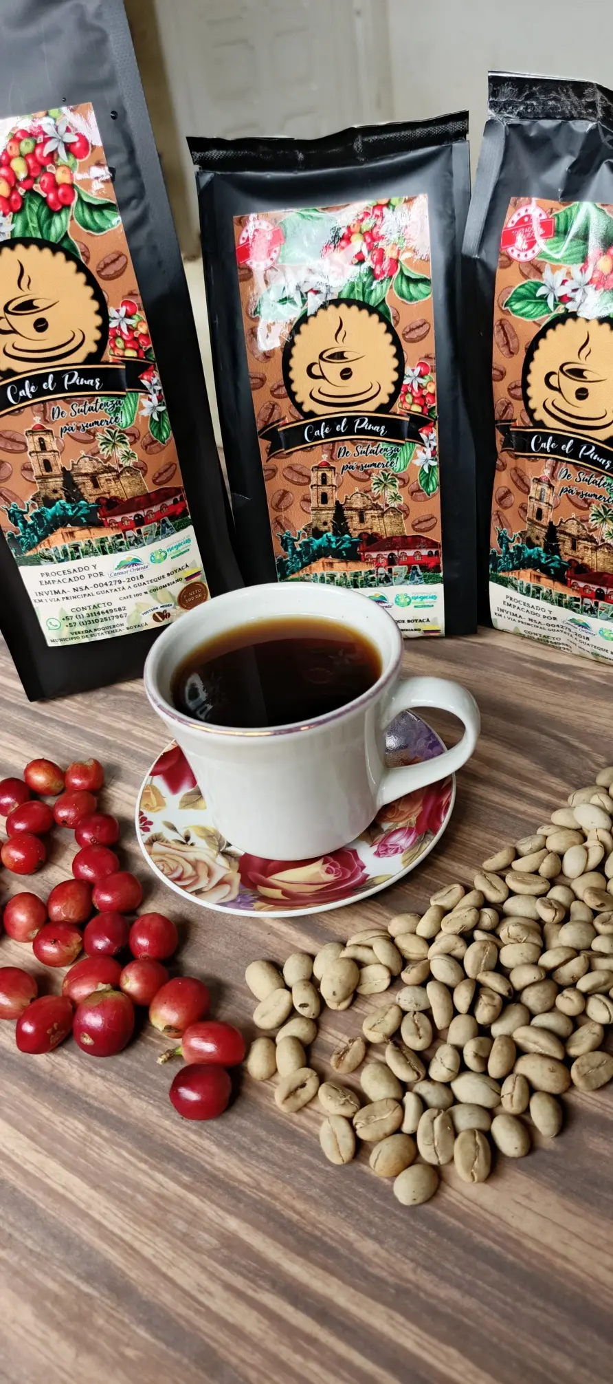 Comprar cafe de origen El Pinar Sutatenza