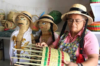 Talleres de cesteria en chin Sutatenza